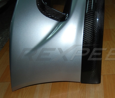 Evo 8 D-Style Carbon Front Splitter