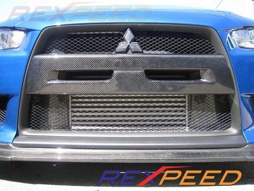 Evo X Carbon Bumper Cover