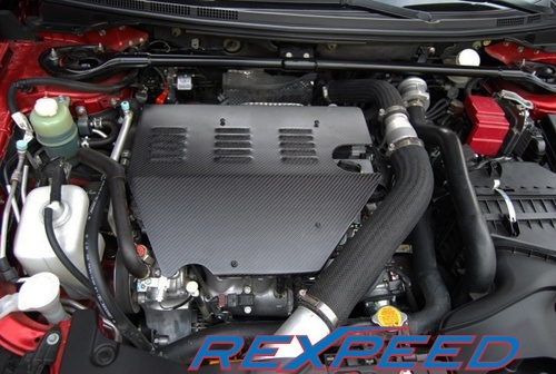 Evo X Carbon Engine Cover