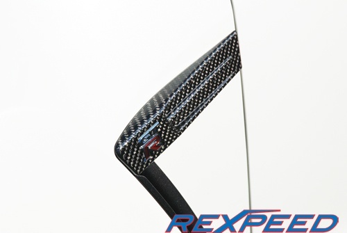 Rexpeed GTR R35 Dry Carbon Emblem Cover