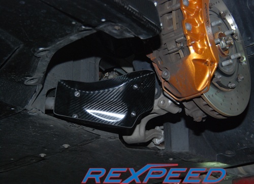 GTR R35 Dry Carbon Brake Cooling Guides