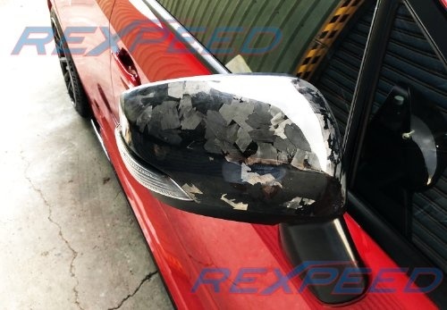 VAB WRX / WRX STI Forged Carbon Mirror Covers Full Replacements