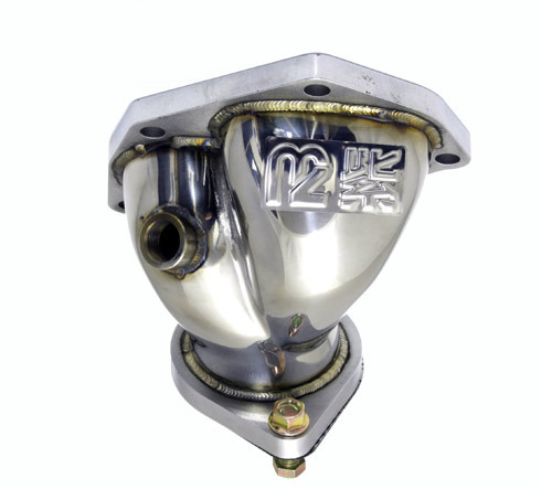 TURBO ELBOW FOR EVO 4 5 6 - LOST WAX CAST - STRONG AND DEPENDABLE