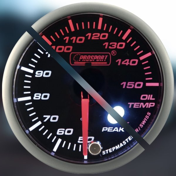 Öltemperatur Anzeige Racing Premium Serie