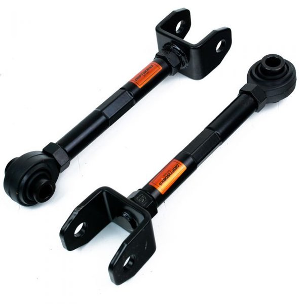 DRIFTWORKS REAR TRACTION ARMS WITH ROD ENDS FOR NISSAN SKYLINE R33 93-98