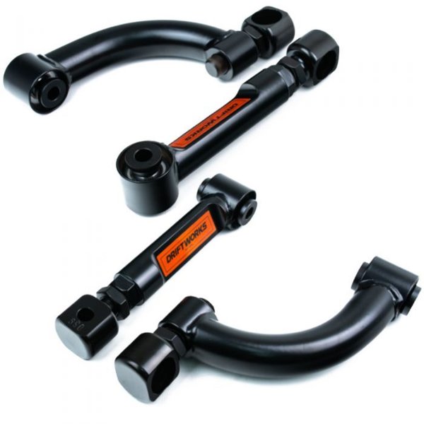 DRIFTWORKS FRONT CAMBER ARMS FOR NISSAN SKYLINE R34 98-02
