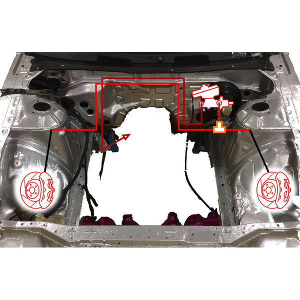 LHD Nissan ABS Removal Kit