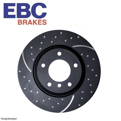 EBC Bremsscheiben Turbo Groove VA bis 08/1991